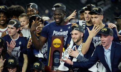 UConn survive suspect squid, a hotel switch and theft to claim NCAA title