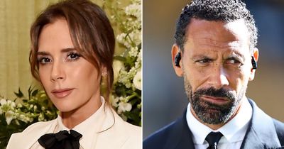 Victoria Beckham 'fuming' over Rio Ferdinand's comments about her eating habits