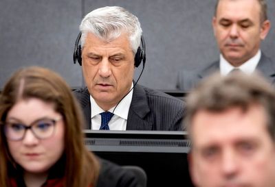 Ex-Kosovo president tells international judges he's innocent