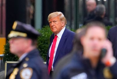 Trump rages after felony charges leak