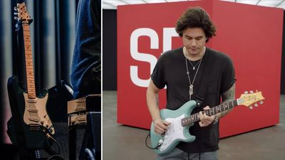 John Mayer spotted road-testing new maple fretboard-equipped PRS SE Silver Sky