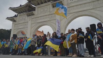 For Taiwan, war in Ukraine serves as potent reminder of threat from China