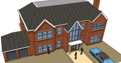 Neighbours in private road fume over mansion 'blocking out sunlight'