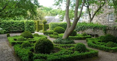Edinburgh's pocket garden just off the Royal Mile that lies close to a key Outlander film site