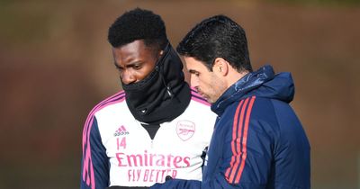 Eddie Nketiah return from injury to aid Arsenal title push as Mikel Arteta plans for the run-in