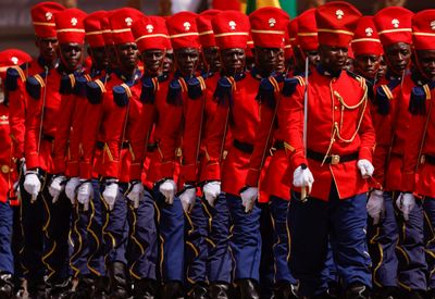 Senegal holds first military parade in four years amid political tensions