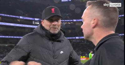 Jurgen Klopp confrontation allays Arsenal meltdown after referee announcement for Liverpool game