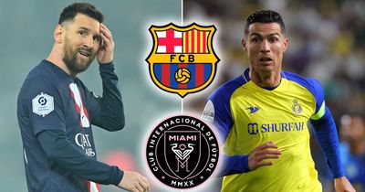 5 clubs Lionel Messi can join including Cristiano Ronaldo reunion as PSG exit all but confirmed
