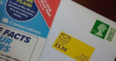 Tory election blunder leaves people footing the postage bill
