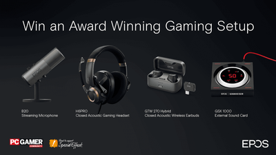 We're teaming up with SpecialEffect and EPOS for an all-year gaming giveaway!