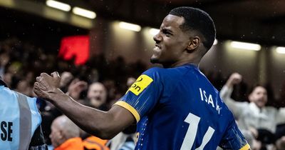 Alexander Isak picks up best player crown as Newcastle United fans reward match-winning heroics