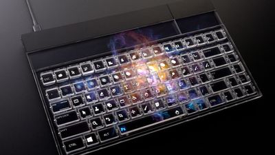 This insane mechanical keyboard has a full HD display under its keys