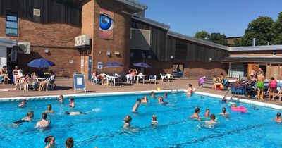 Opening day for outdoor swimming pool 40 minutes away from Nottingham