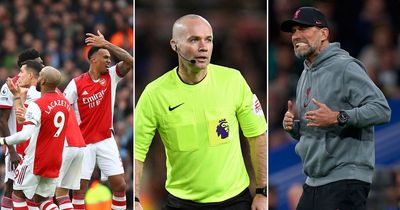 Arsenal vs Liverpool referee has already enraged Gunners and Jurgen Klopp