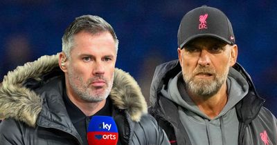 Jamie Carragher spots concerning Jurgen Klopp decision that suggests Liverpool problems