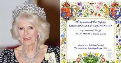 Camilla is officially called Queen for first time on invitation to Charles' Coronation