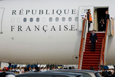 France's Macron begins China trip with Ukraine, trade on agenda