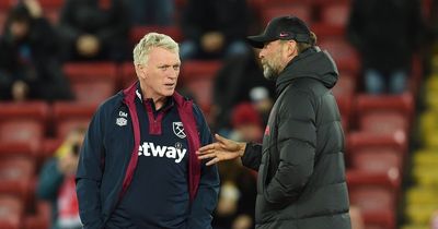 David Moyes agrees with Liverpool’s Jurgen Klopp amid ‘realistic’ West Ham expectations claim