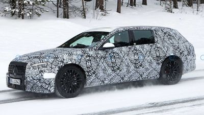 Mercedes-AMG E53 Spy Shots Show Performance Wagon Hiding New Design