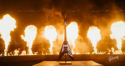 Metallica's Kirk Hammett teams up with Gibson guitars for limited edition 1979 Flying V