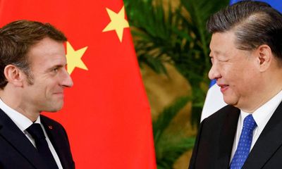 Macron arrives in China hoping to talk Xi into changing stance on Ukraine