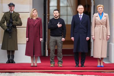 Ukraine's Zelenskiy hails ties as Poland vows further support