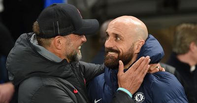 What Jurgen Klopp and Bruno Saltor joked about in Chelsea vs Liverpool amid Mason Mount question