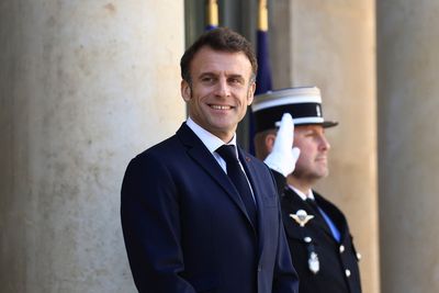 Watch as French president Emmanuel Macron arrives in China for state visit
