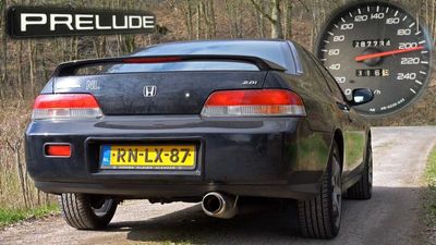 1997 Honda Prelude With Nearly 180,000 Miles Goes Flat Out On The Autobahn