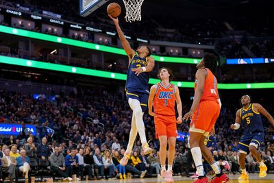 NBA Twitter reacts to Warriors holding off Thunder for pivotal win in final home game of regular season