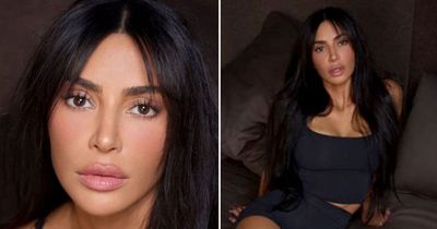 Kim Kardashian accused of 'overly photoshopping' her new make-up free photos