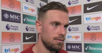 'Just not enough' - Jordan Henderson lists issues which have plagued Liverpool this season