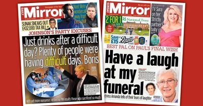 Get your Daily Mirror and Sunday Mirror for 60p a day for three months