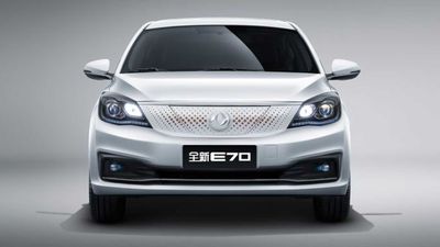 Chinese Carmaker Dongfeng Debuts E70 EV Sedan With ProteanDrive In-Wheel Motors
