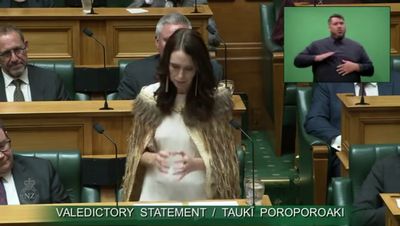 Jacinda Ardern makes emotional farewell to New Zealand parliament