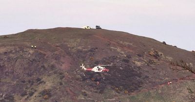 Injured walker airlifted to safety after incident at Arthur's Seat in Edinburgh