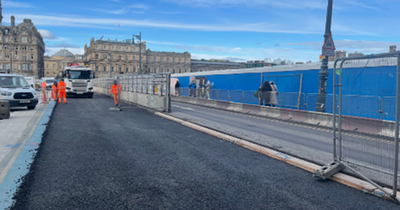 Edinburgh North Bridge set to re-open this month to two way traffic