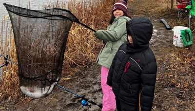 Stocked rainbow trout in Illinois opening day and a hazy history