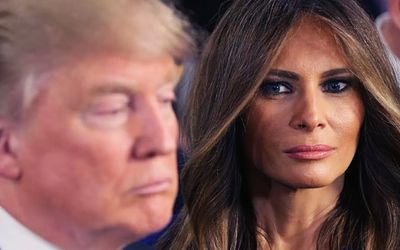 Melania goes missing as the Donald Trump show rolls into town
