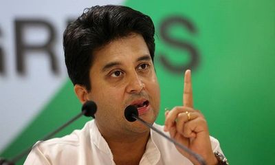 Jyotiraditya Scindia makes a sharp attack on Congress, says party left with no ideology
