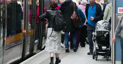 Luas Easter timetable changes including closure of city centre stops