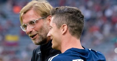 'We looked at each other' - Robert Lewandowski reveals Liverpool transfer chat with Jurgen Klopp