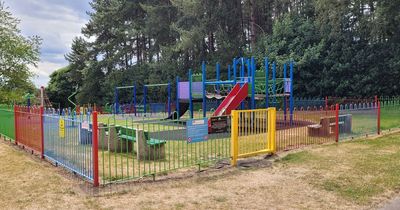 Excitement for new children's playground in Nottinghamshire village