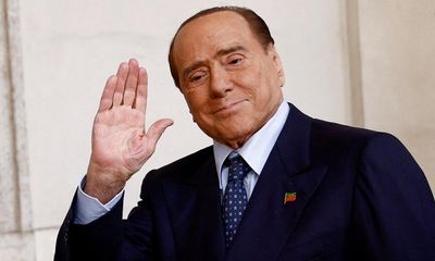 Silvio Berlusconi being treated in intensive care in Milan