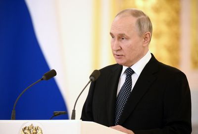 Putin berates US and EU envoys, top official says US aid fuelling Ukraine war's 'hot phase'