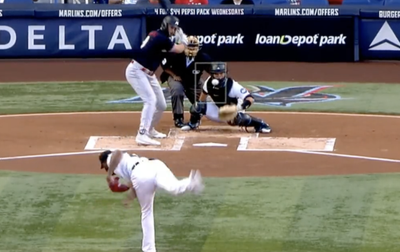 The Movement on This Sandy Alcantara Pitch Had MLB Fans Wondering How Anyone Ever Gets a Hit