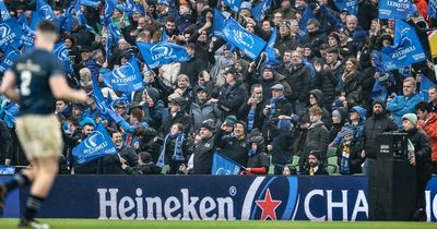 Leinster confirm Aviva capacity will remain at 27,000 for Leicester Tigers clash