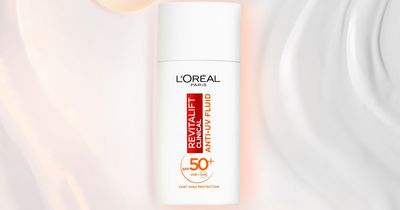 Five-star rated L’Oreal Revitalift Vitamin C SPF 50+ Fluid is now half price at Boots