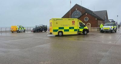 Tragedy as body of man recovered from sea as police swarm Blackpool promenade
