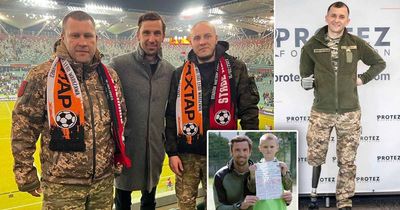 Shakhtar Donetsk fund surgery for badly-injured soldiers and find new families for orphans